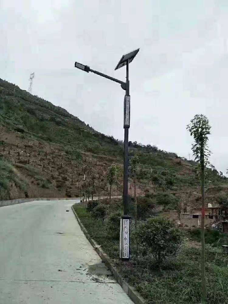 邛崃市仿古太阳能路灯